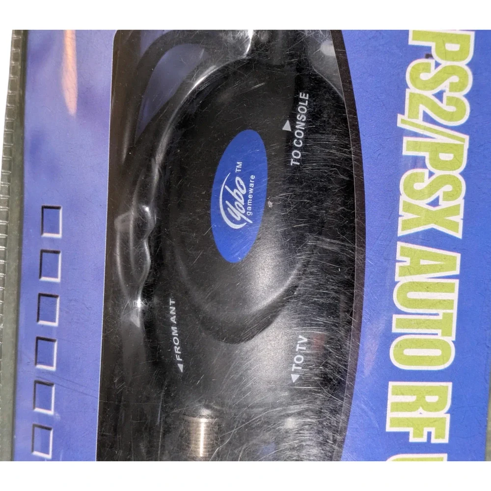 Yobo PS2/PSX Auto RF Unit (Model: PS2/PSX-2111) T.V. Connector New In Box